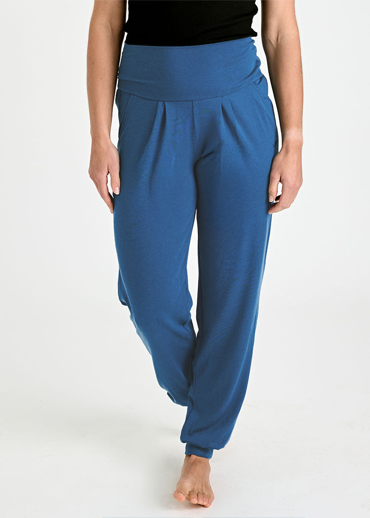Wijld Amalie Yoga Pants Damen Bijout Blue locker Lyocell