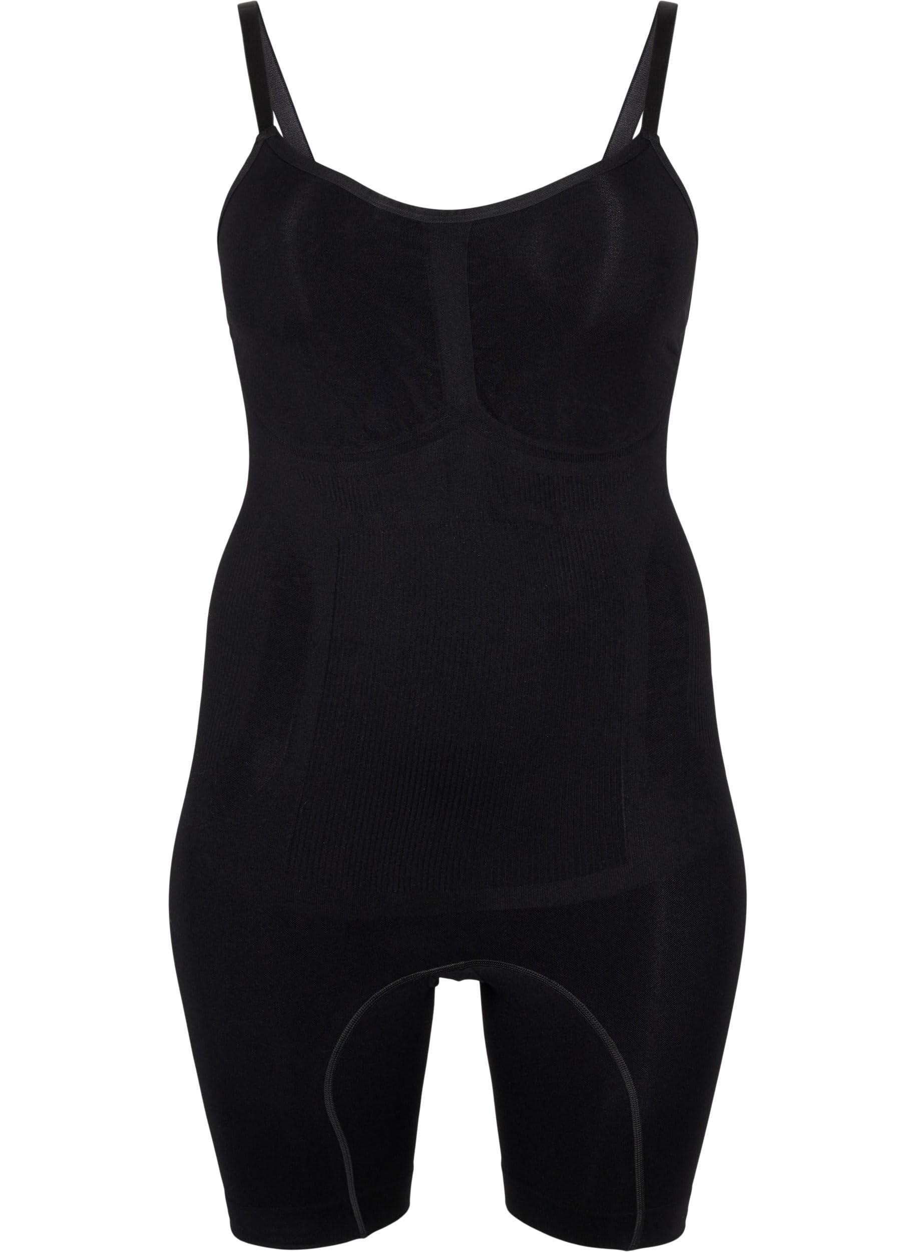 Zizzi Devoted Shape-Body Shapewear Bodysuit Schwarz
