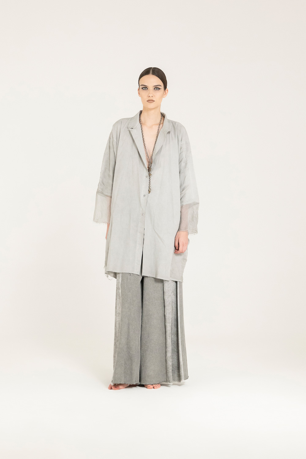 Sanctamuerte Capispalla Kimono Spolverino Viskose