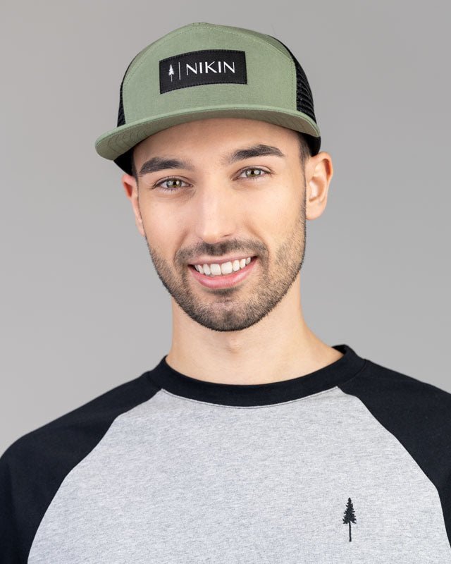 NIKIN TreeCap 7Panel Trucker Cap Pickle One Size Netz