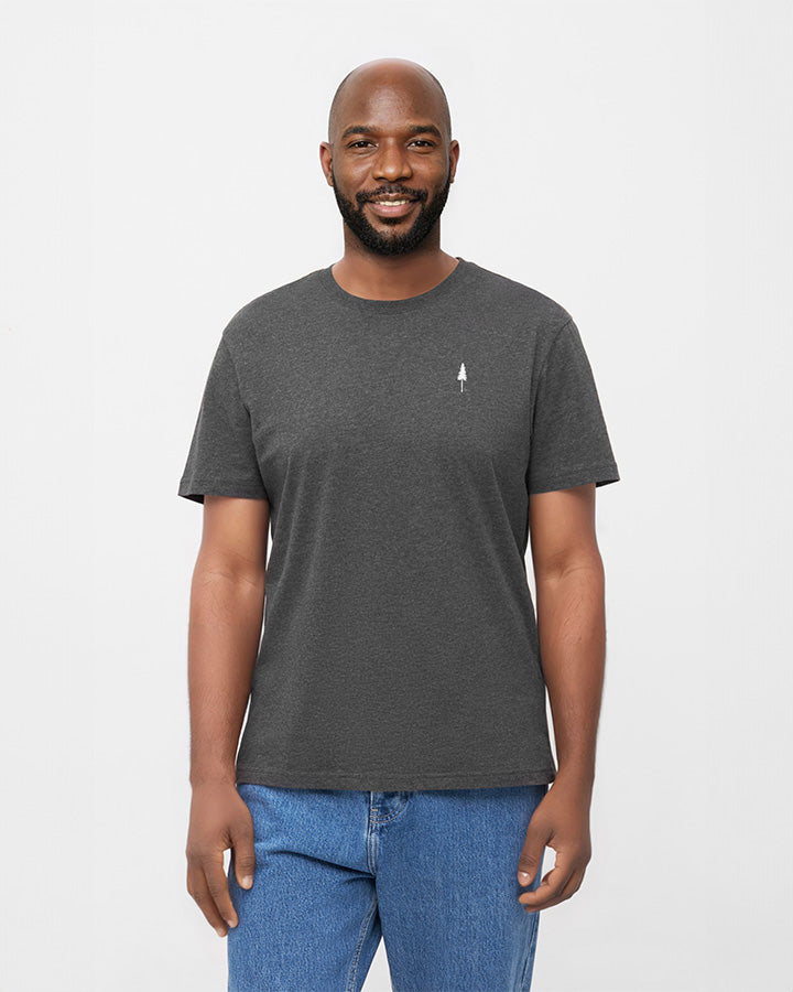 NIKIN TreeShirt Black Mel T-Shirt Bio-Baumwolle