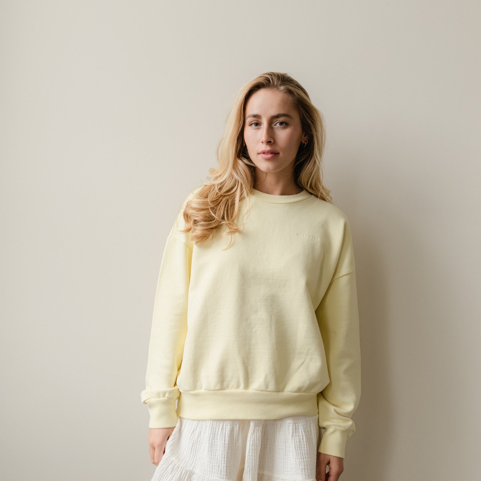 Nordlicht Jonna Sweater Gelb Bio-Baumwolle