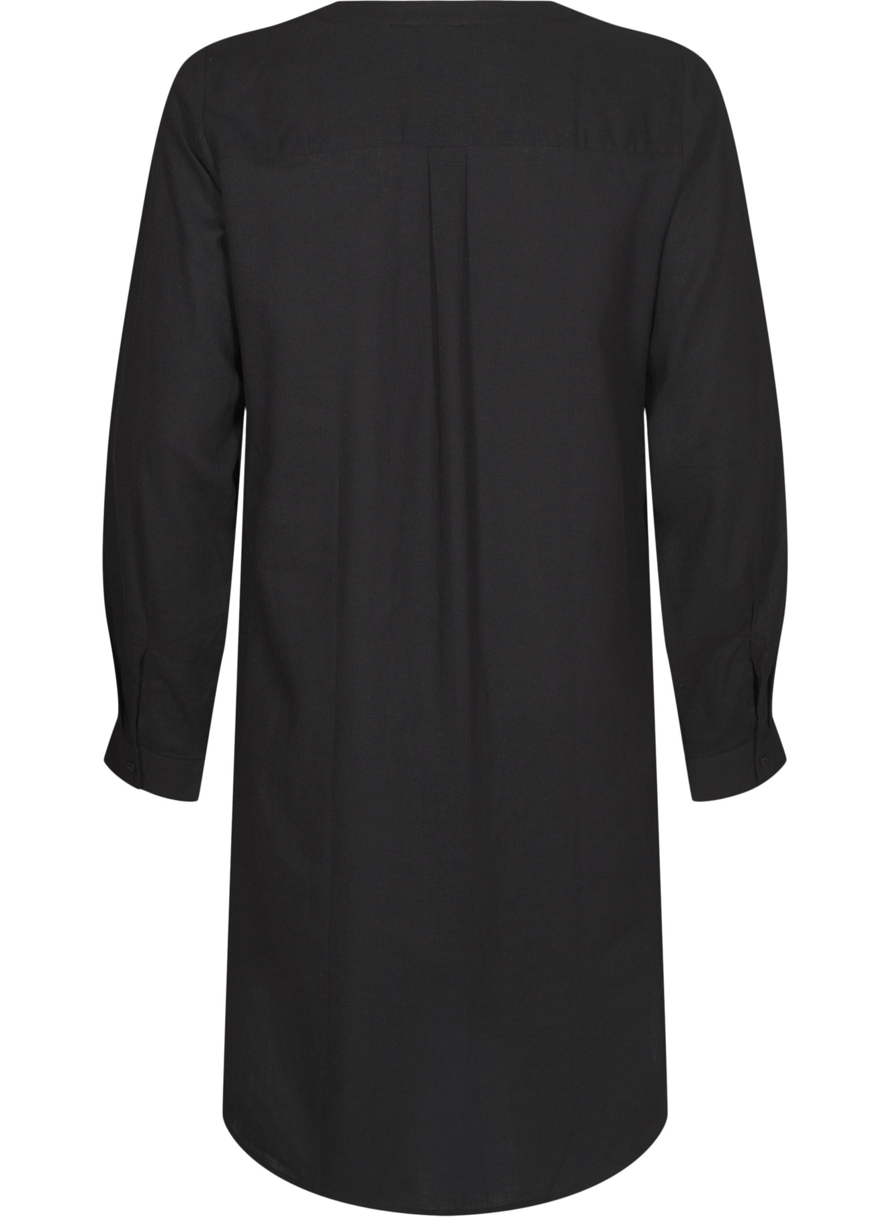 Zizzi Blouses Shirts Bluse Leinen Viskose 42-44