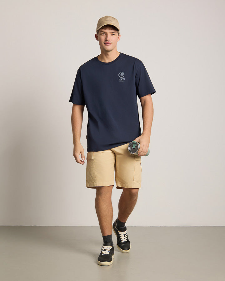 NIKIN TreeShorts Cargo Shorts Caramel Recycling-Baumwolle