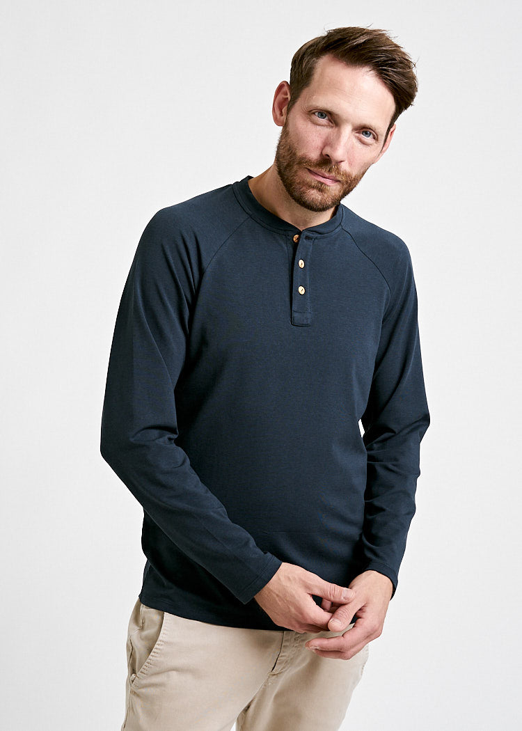 Wijld Fritz Carbon Herren Langarmshirt Lyocell