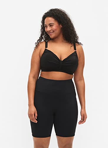 Zizzi Swimwear Badeshorts Lang Hohe Taille schnelltrocknend