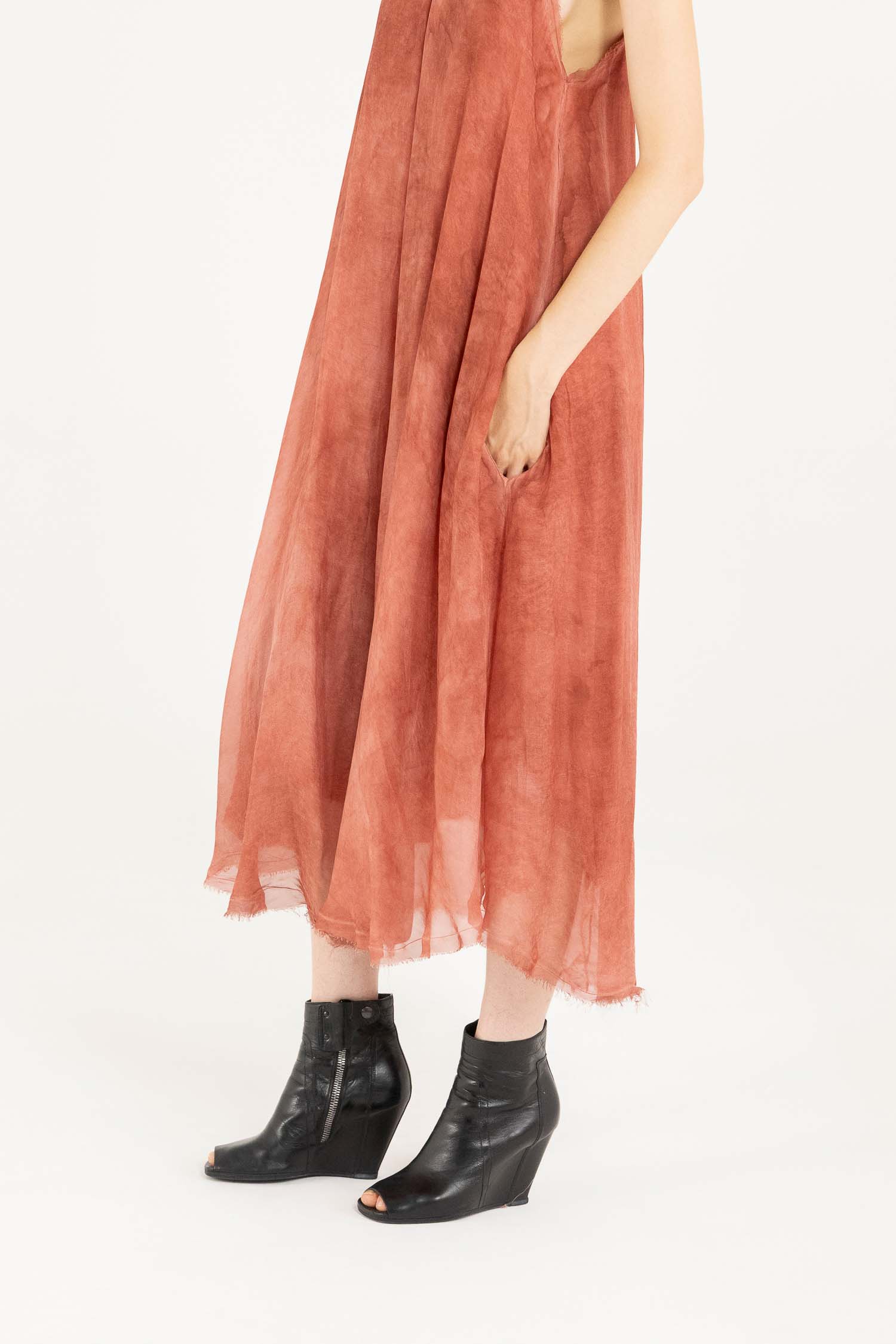 Sanctamuerte Abiti Sottoveste Slipkleid Viskose
