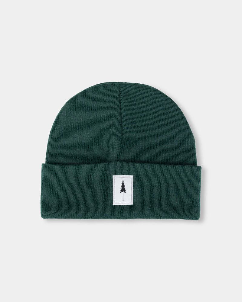 NIKIN Treeanie Classic Mütze Pine Green Baumwolle warm