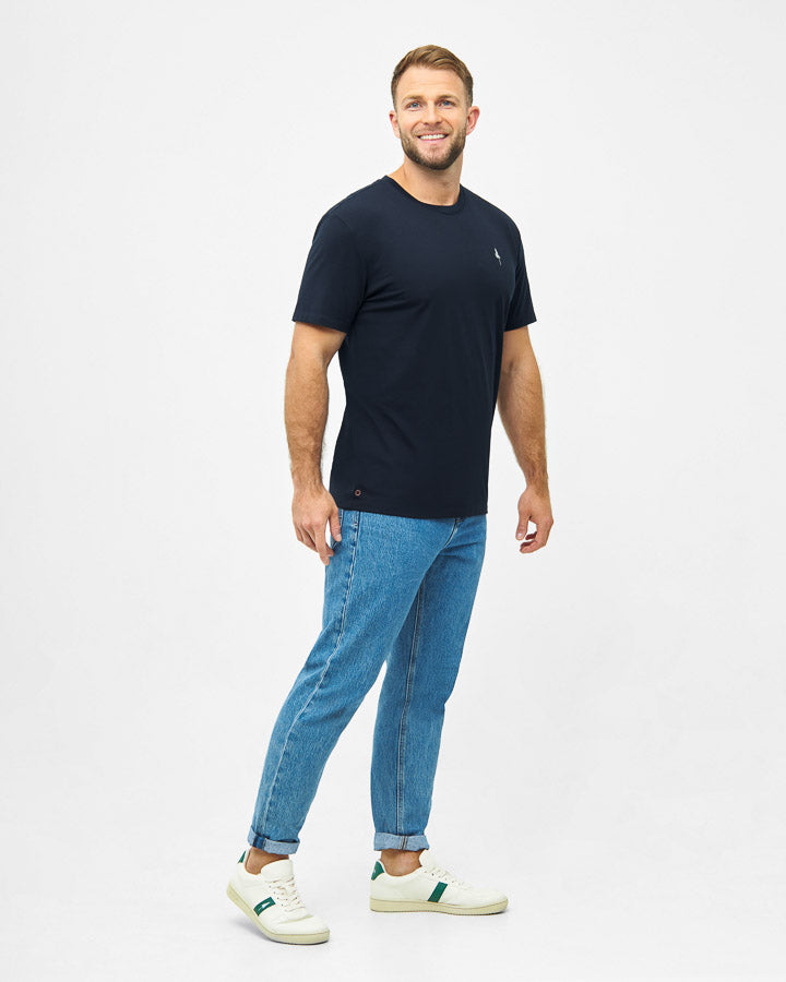 NIKIN TreeShirt Circular T-Shirt Dark Navy naNea
