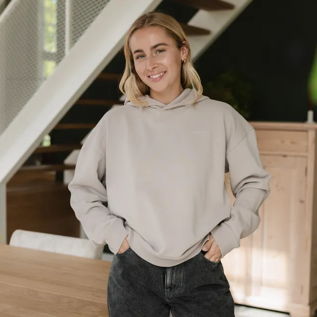 Nordlicht Nissa Hoodie Pullover Braun Bio-Baumwolle