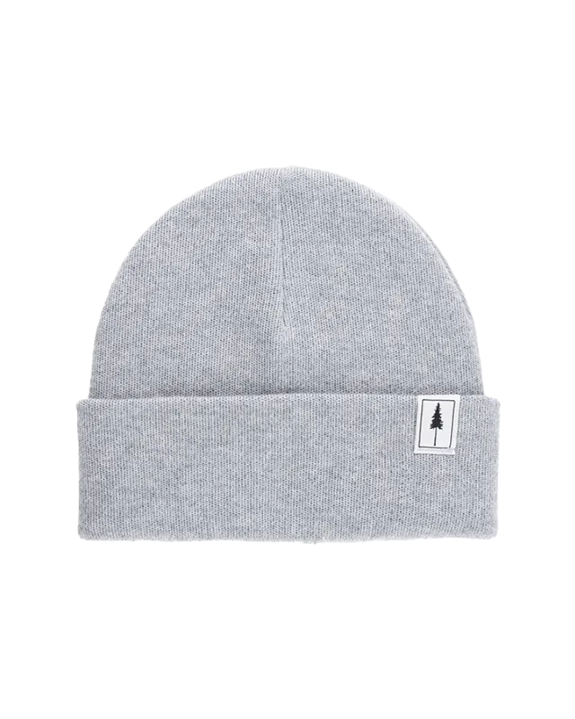 NIKIN Treeanie Light Grey Mel Mütze One Size Baumwolle