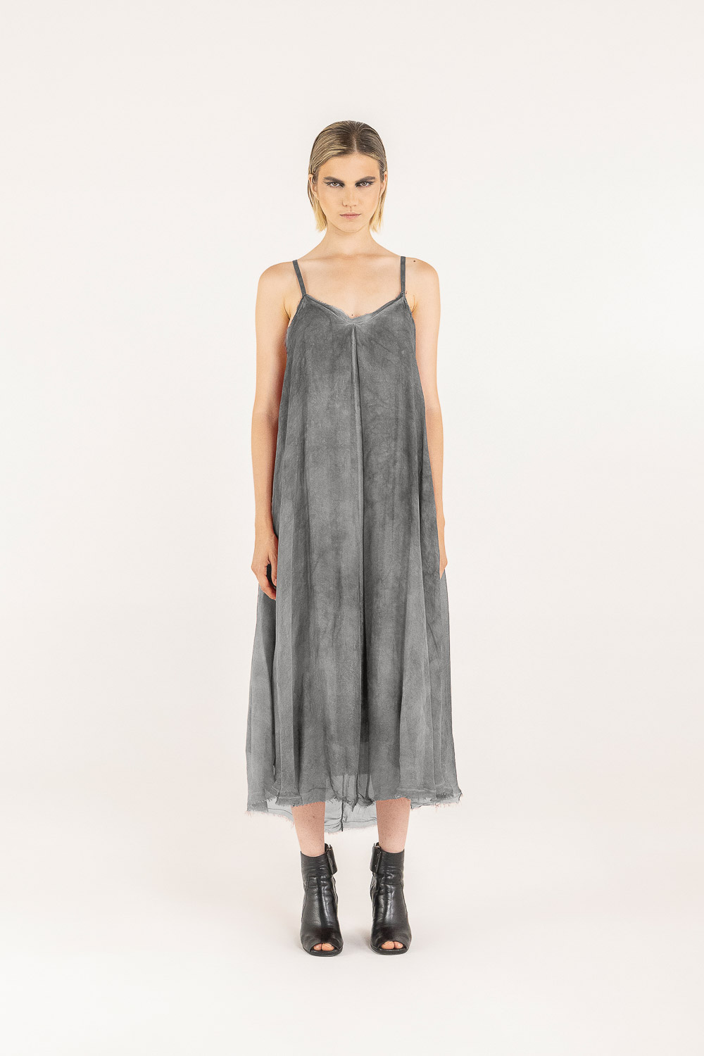 Sanctamuerte Abiti Sottoveste Slipkleid Viskose