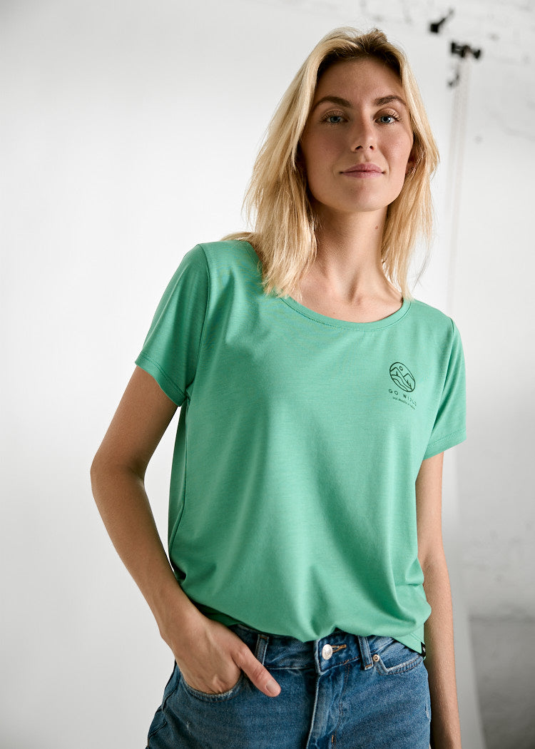 Wijld Lena Go Wijld Circle Damen T-Shirt mit Print