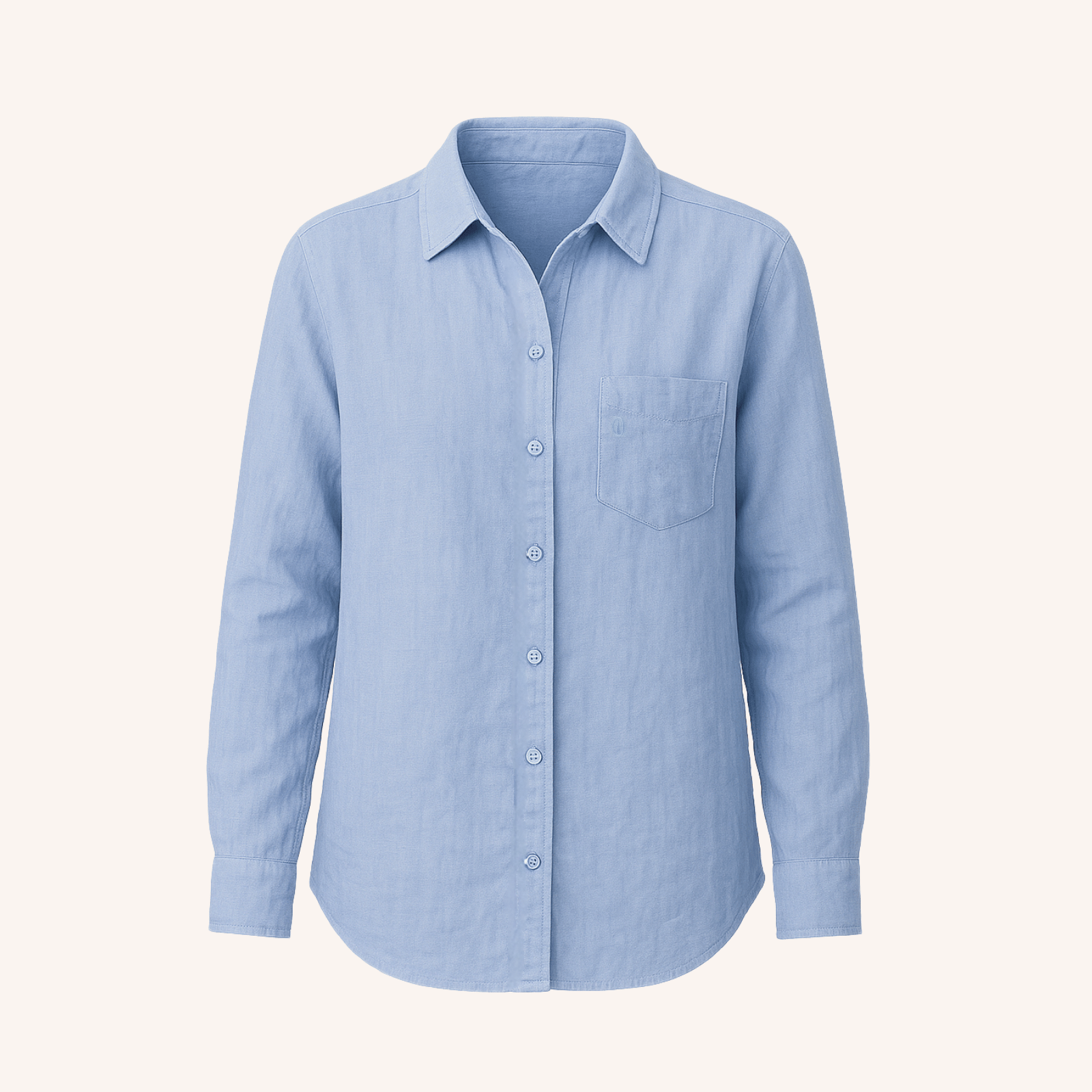Nordlicht Cilia Leinen Bluse Oversize 100% Leinen
