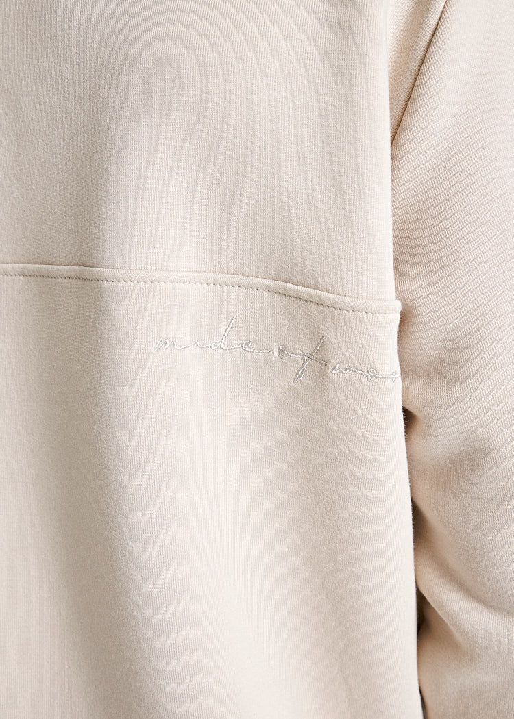 Wijld Hoodie Andy Herren Kapuzenpulli Pumice Stone
