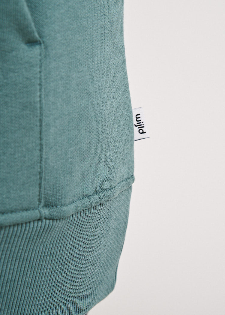 Wijld Hoodie Silver Pine Damen Kapuzenpulli Grün Bio