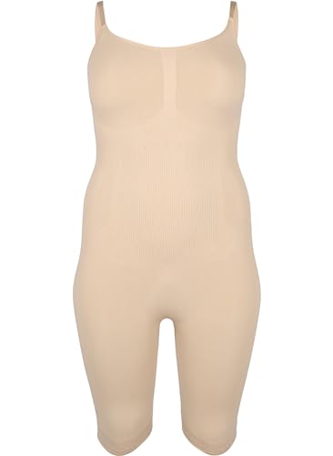 Zizzi Shapewear Overall Damen formend nahtlos mit Trägern