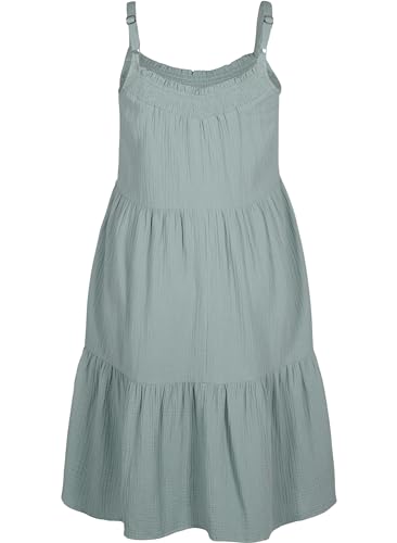 Zizzi Dresses Trägerkleid Baumwolle Midi A-Linie 42-60