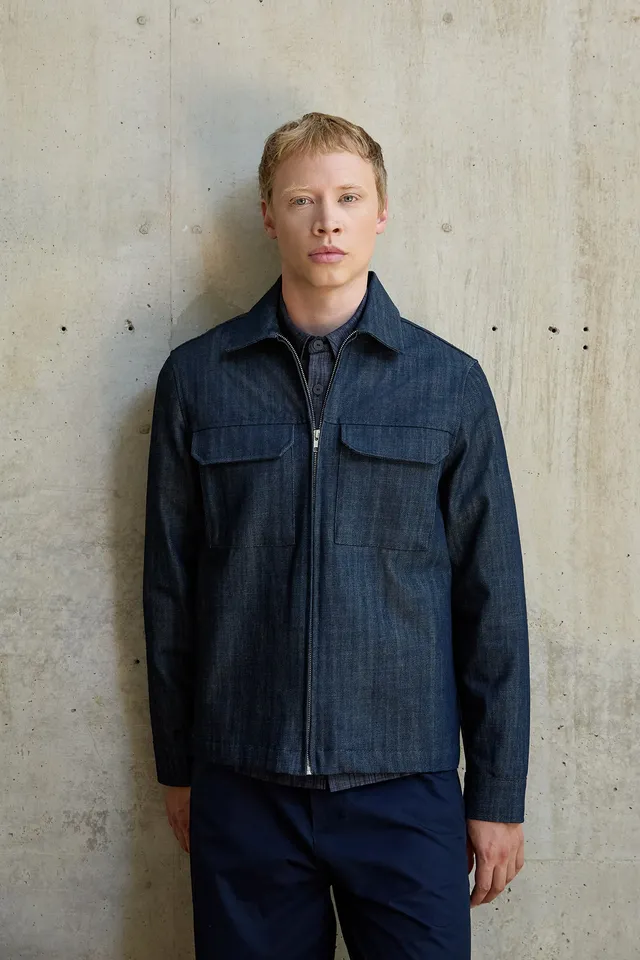 Christiane Strobel ELIAS Workwear Jacke Bio-Baumwolle Denim