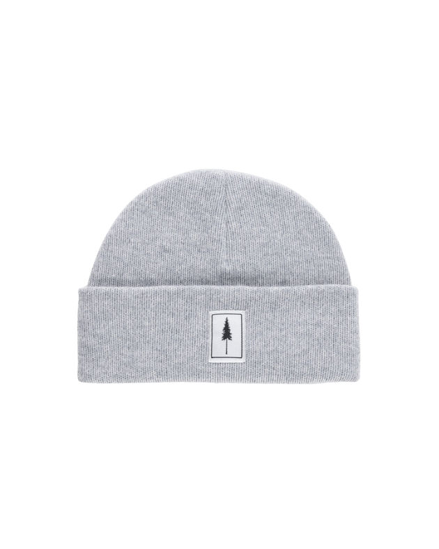 NIKIN Treeanie Classic Kids Mütze Light Grey Mel Baumwolle
