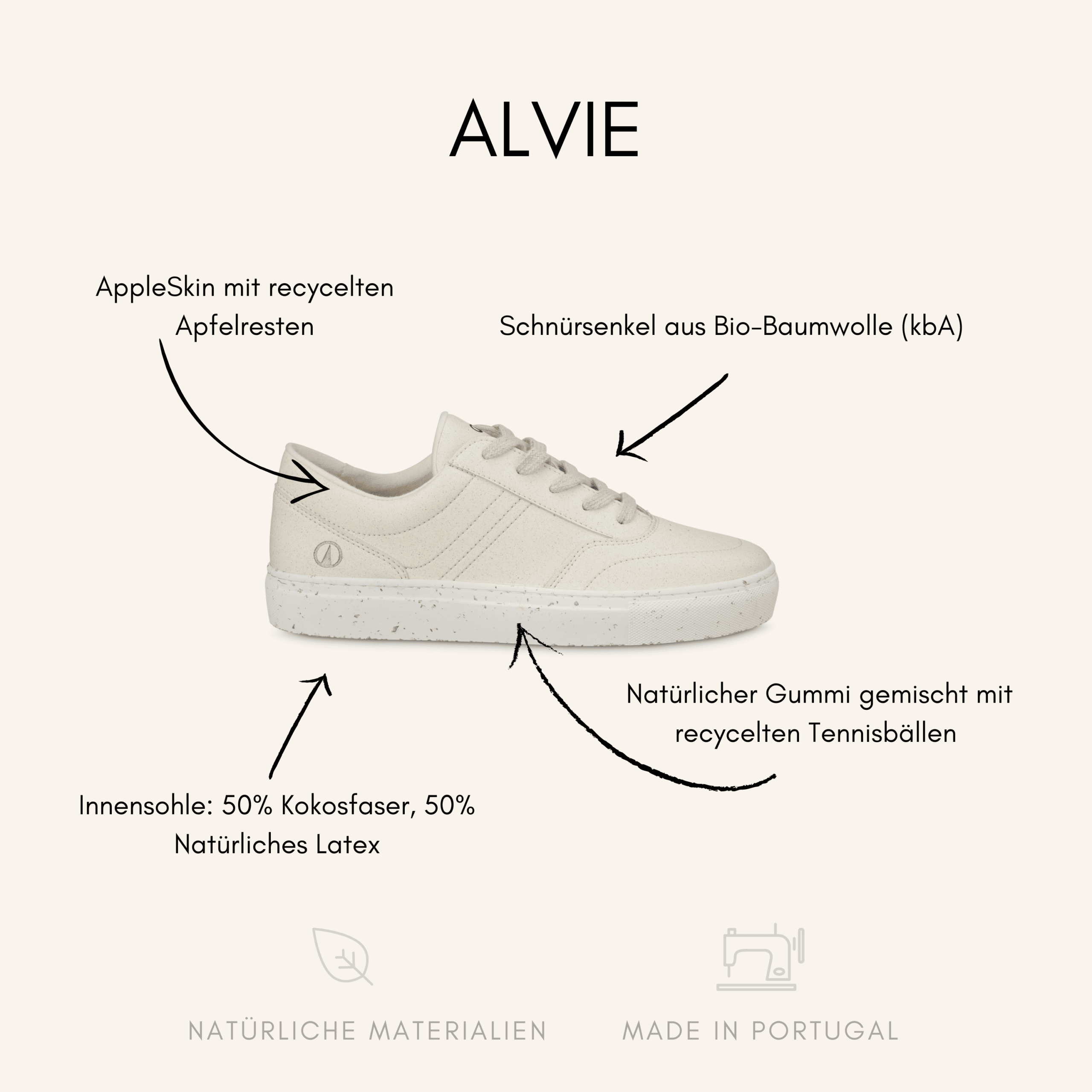 Nordlicht Alvie Sneaker Freizeitschuh Alltag Familiengrößen