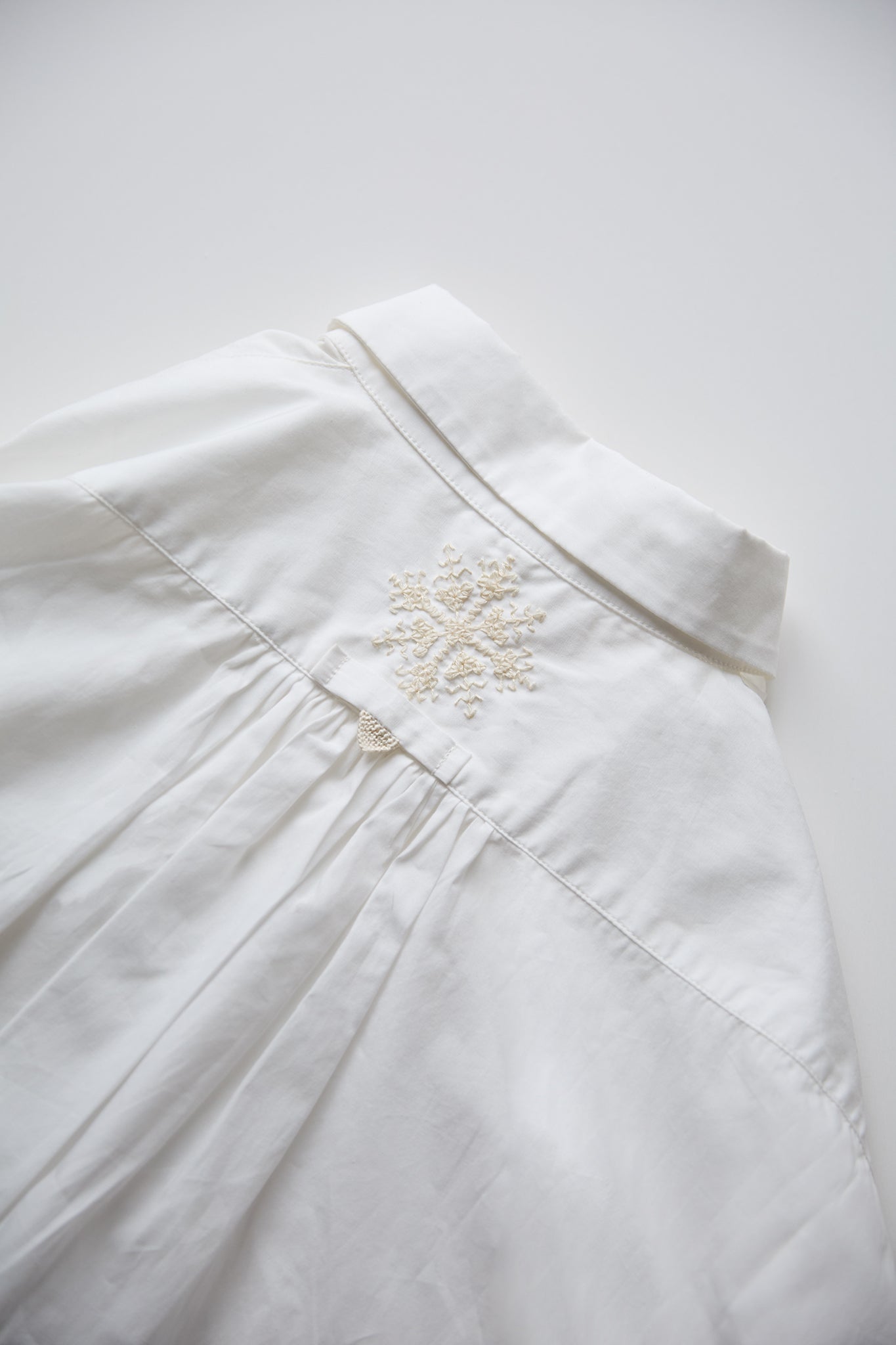 Christiane Strobel ROSA Hemdbluse Weiss Bio-Baumwolle Gr. M