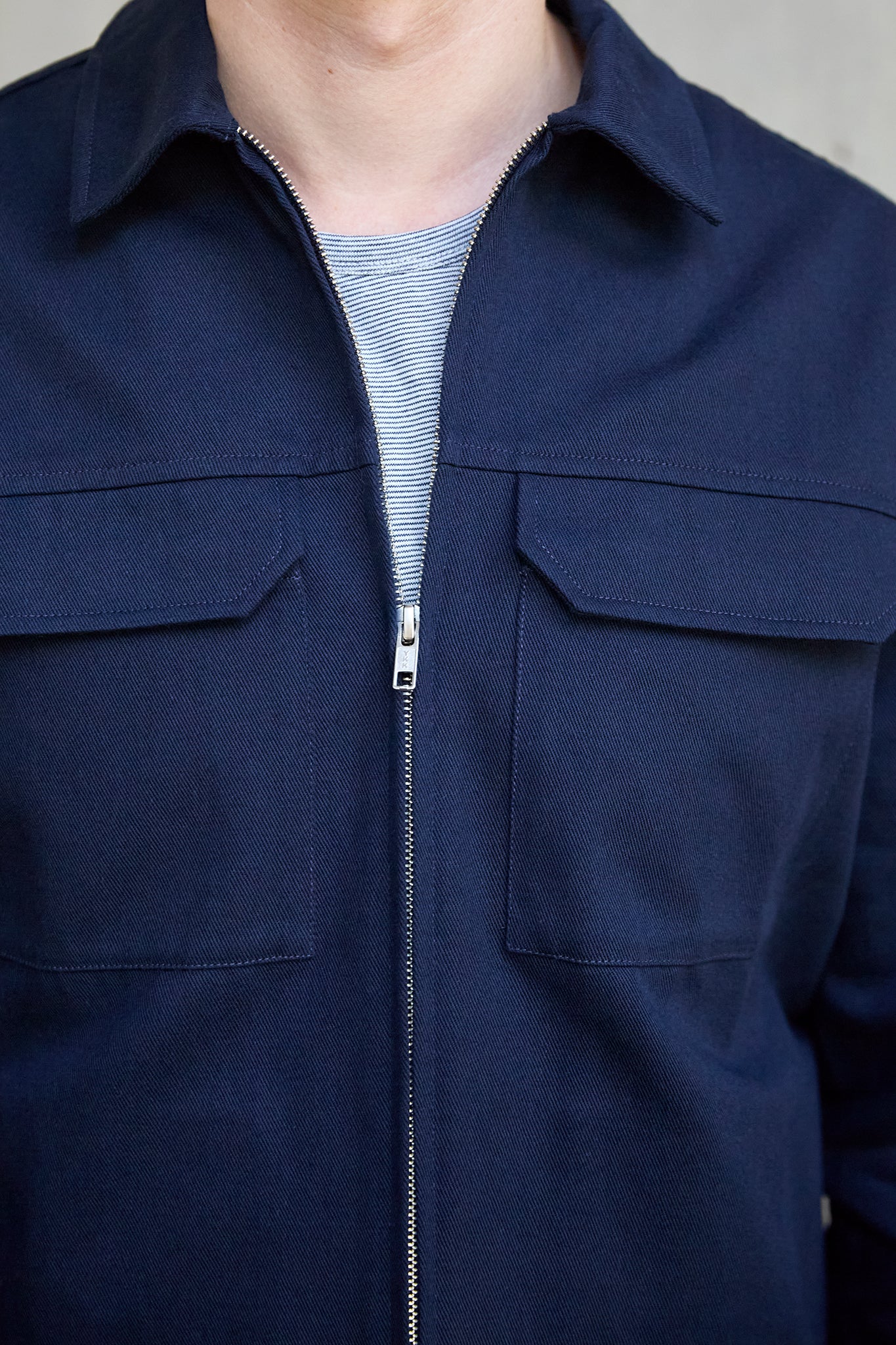 Christiane Strobel FRED Jacke Bio-Baumwolle Dark Blue