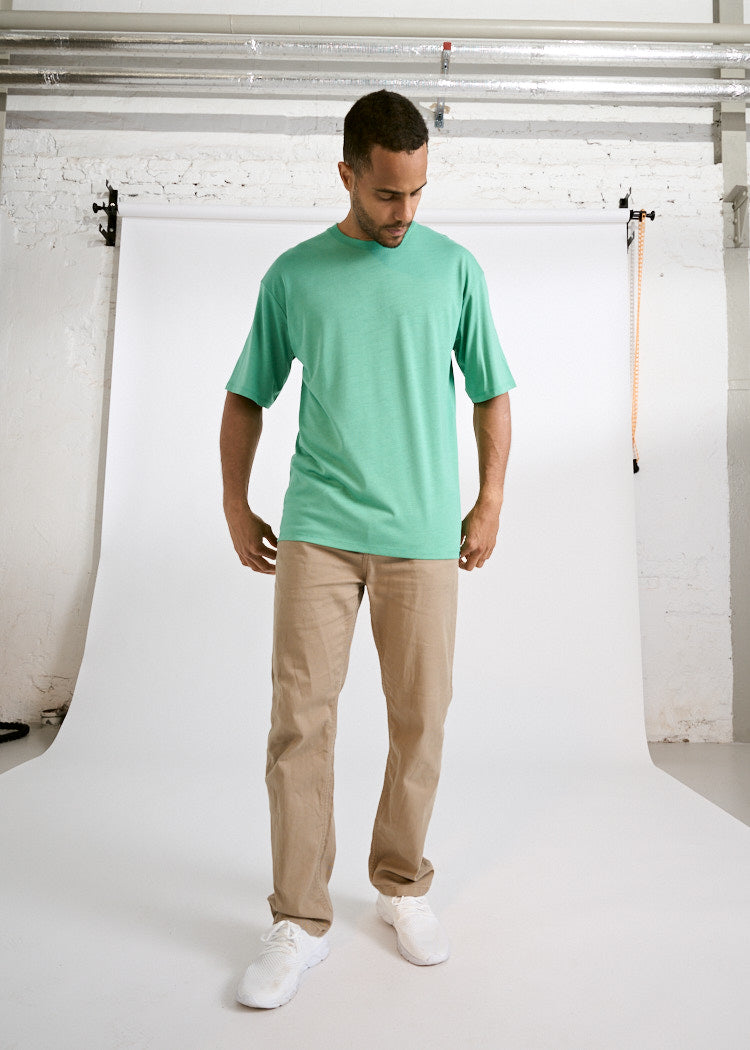 Wijld James WoodShirt Herren Winter Green Lyocell