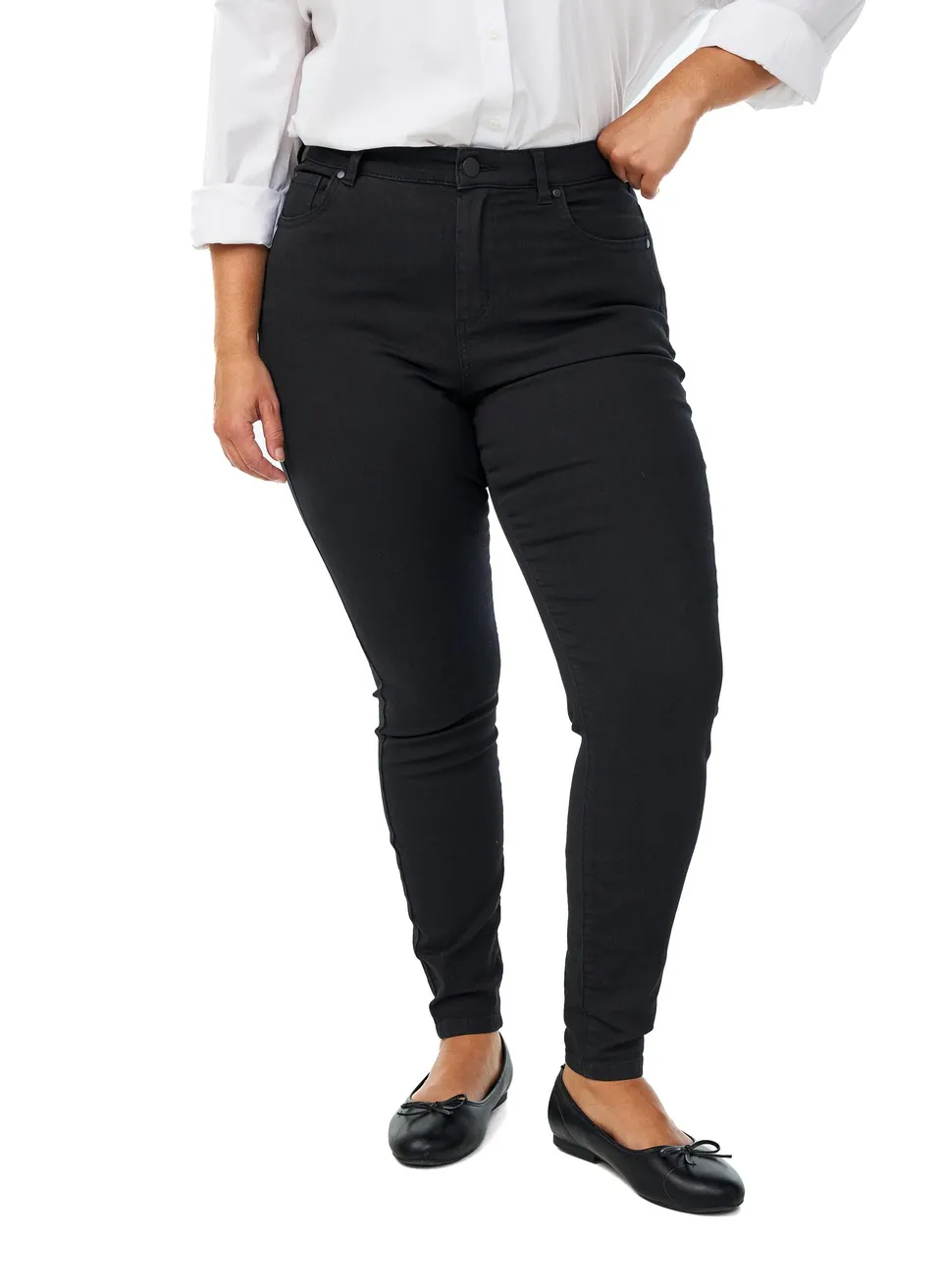 Zizzi Amy Skinny Jeans Damen High Waist Super Slim