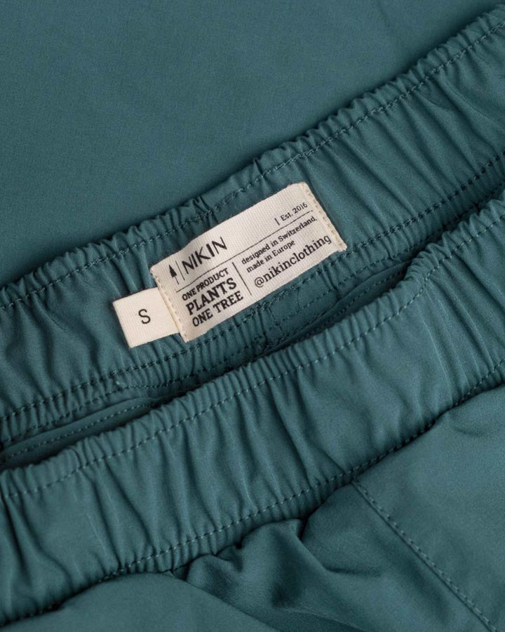 NIKIN TreeShorts Technical Women Shorts Marine Teal elastisch