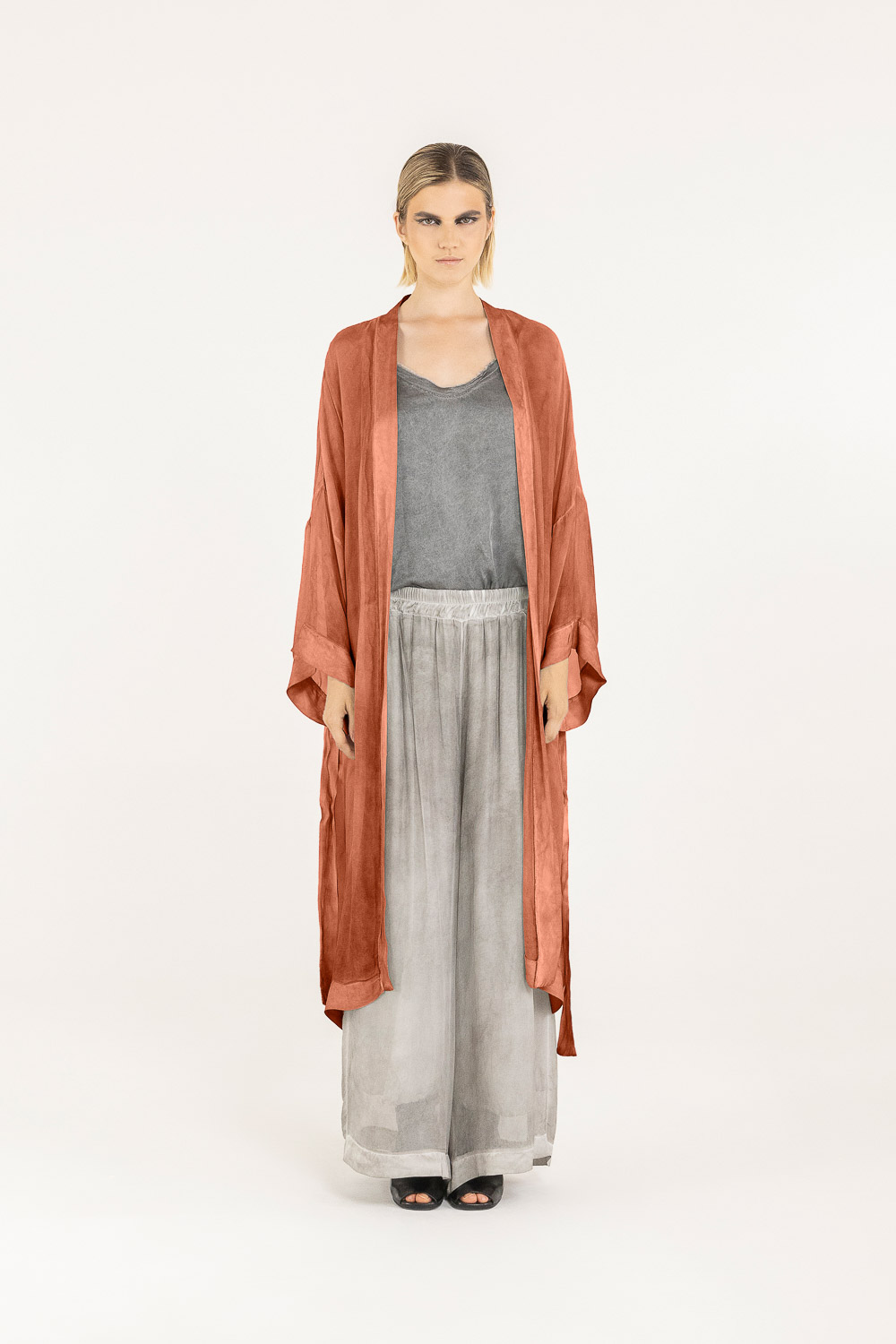 Sanctamuerte Capispalla Spolverino Kimono Viskose