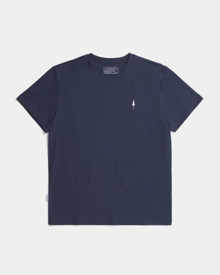 NIKIN TreeShirt Dark Navy T-Shirt Bio-Baumwolle Dunkelblau
