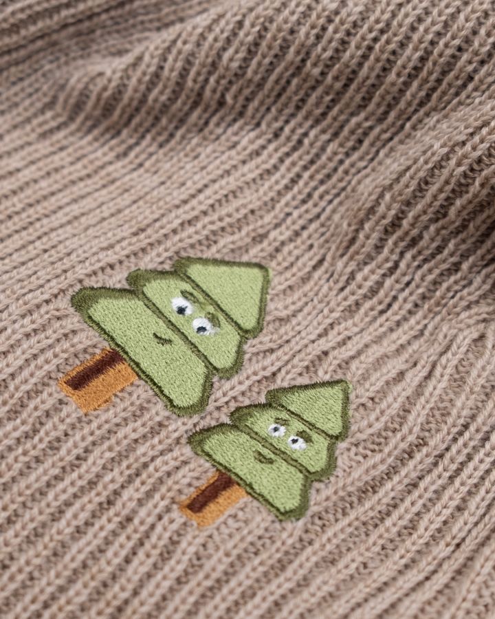 NIKIN Treeanie TreeBuddy Kinder Mütze Light Taupe