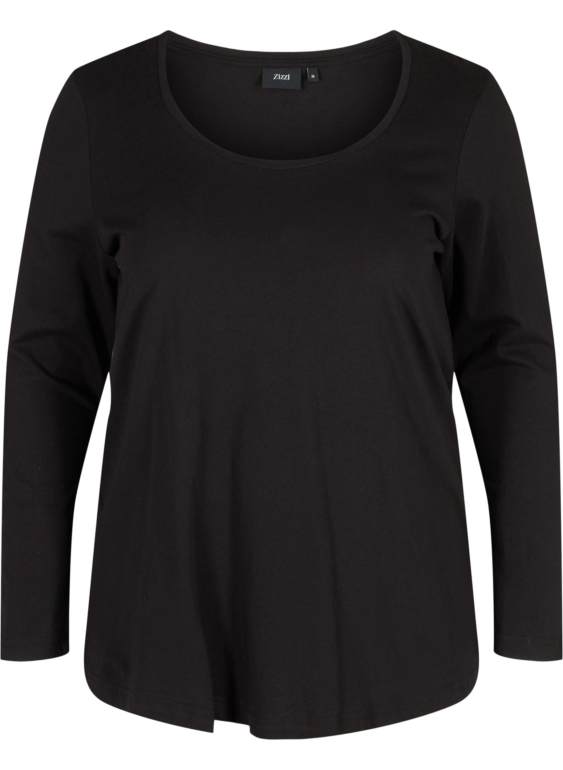 Zizzi Blouses Bluse Damen 2er Pack Schwarz Baumwolle