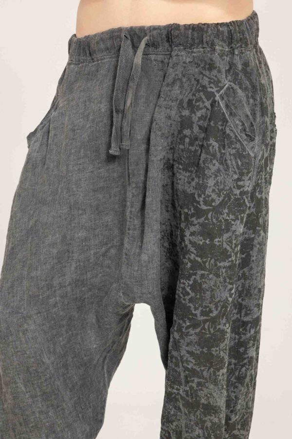 Sanctamuerte Pantaloni Pantalone Hose tiefer Schritt Degradé