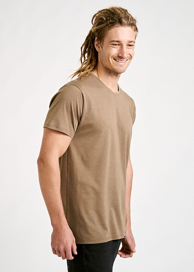 Wijld Alex Shiitake T-Shirt Herren Uni Holz Regular