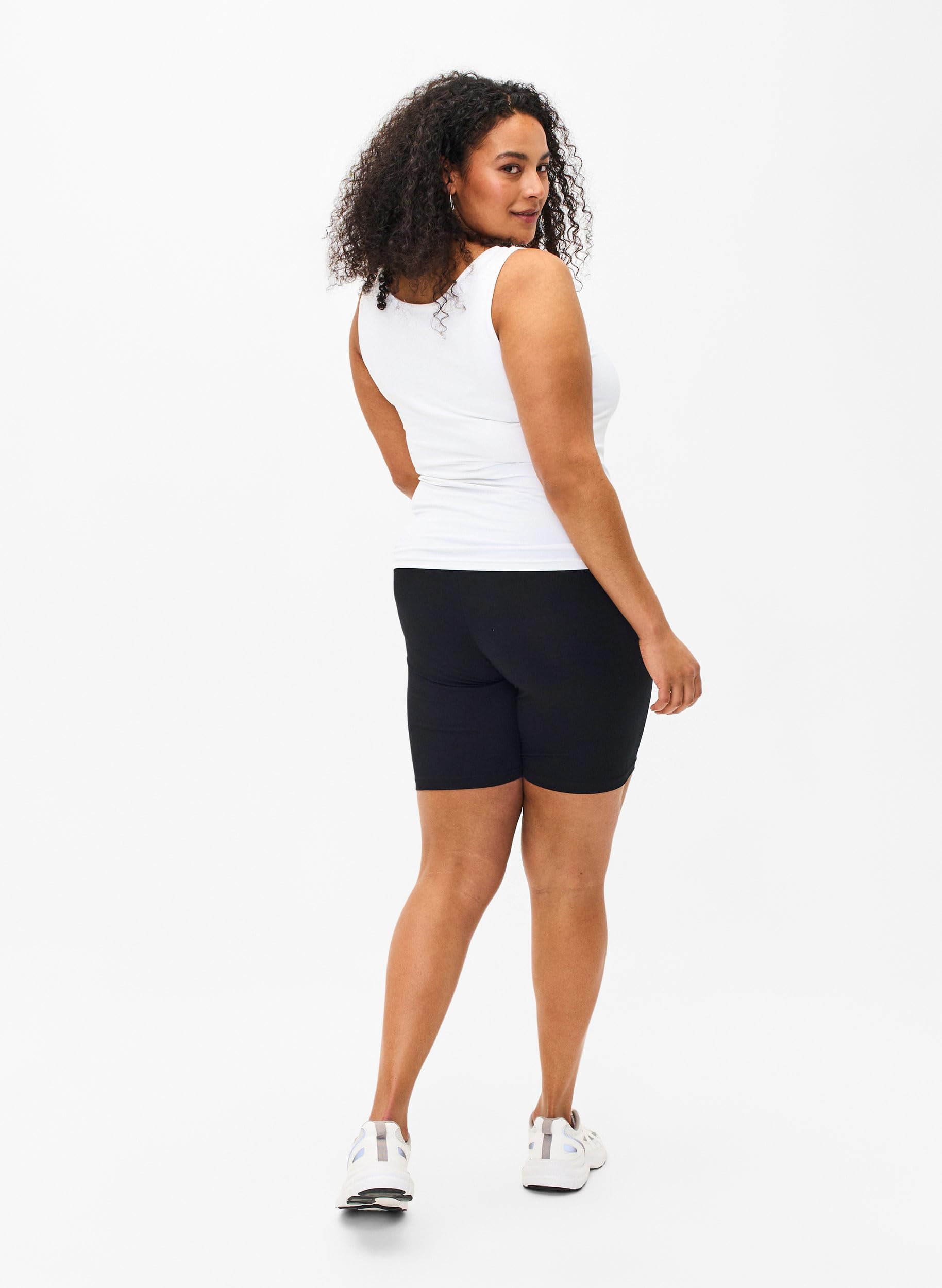 Flash by Zizzi Legging Shorts Baumwolle 2er-Pack