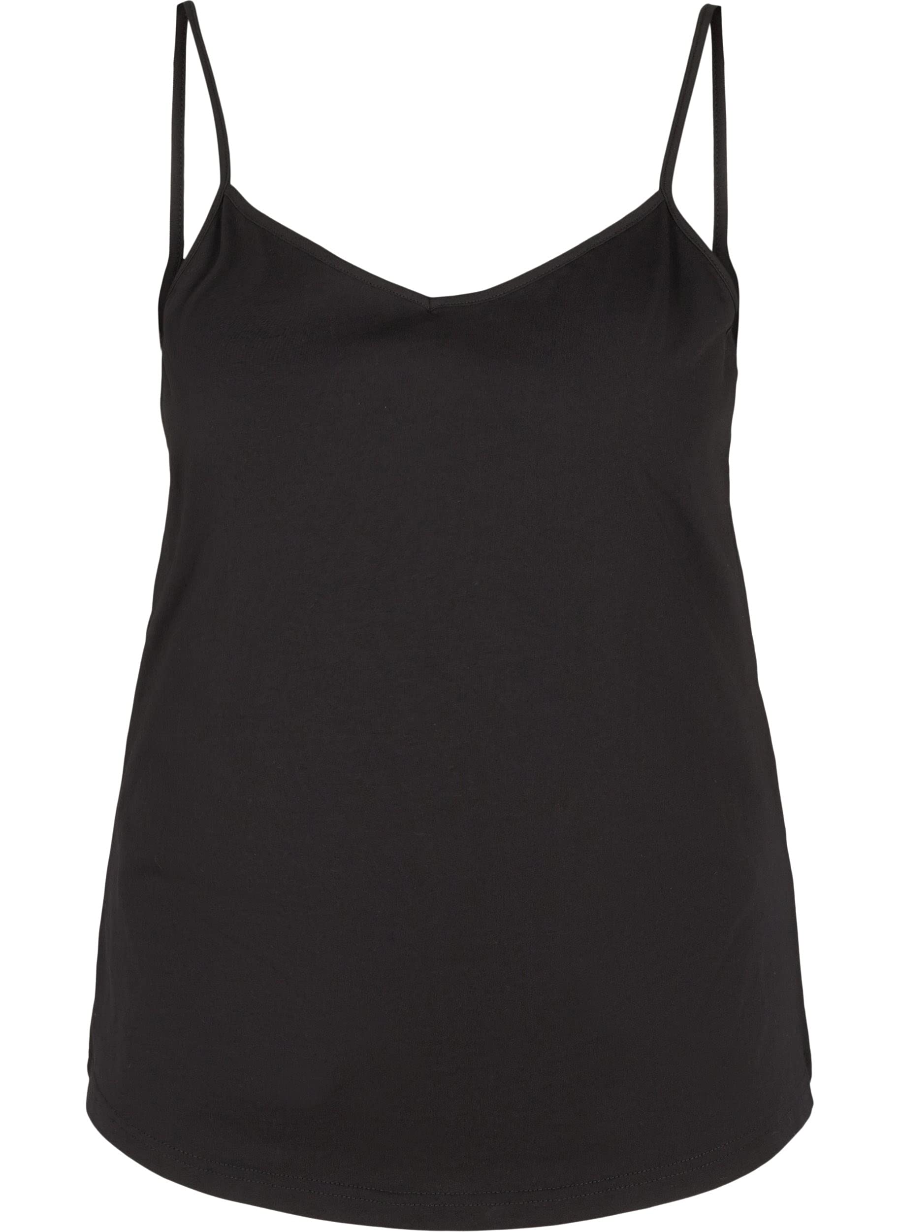 Zizzi 2er Pack Damen Tops V-Ausschnitt Baumwolle