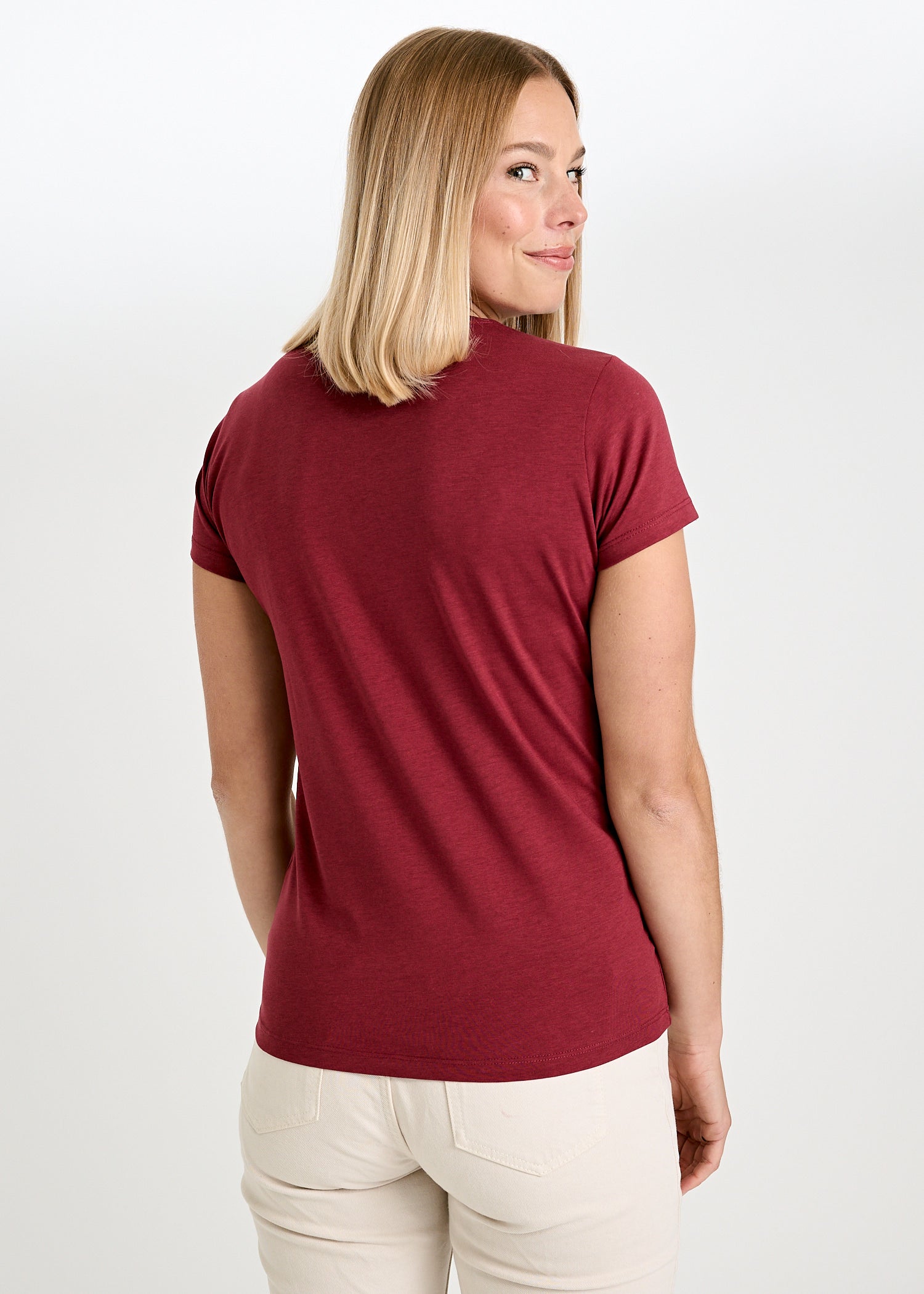 Wijld WoodShirt Sarah Floralheart Damen T-Shirt Lyocell