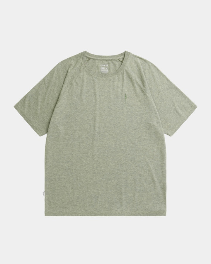 NIKIN TreeShirt Raglan Relaxed T-Shirt Cool Matcha Mel Kaffee