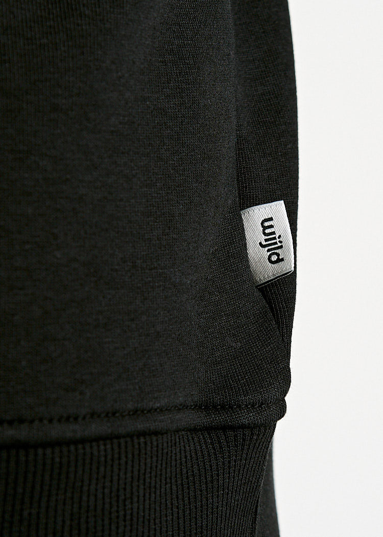 Wijld Till Herren Sweater Black Strick angeraut