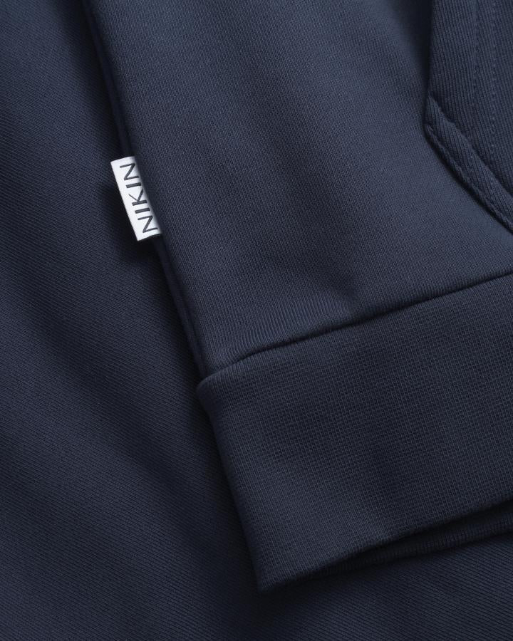 NIKIN TreeHoodie Kapuzenpullover Dark Navy Bio-Baumwolle