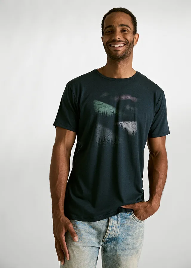 Wijld Alex Brushed Fields Herren T-Shirt Regular
