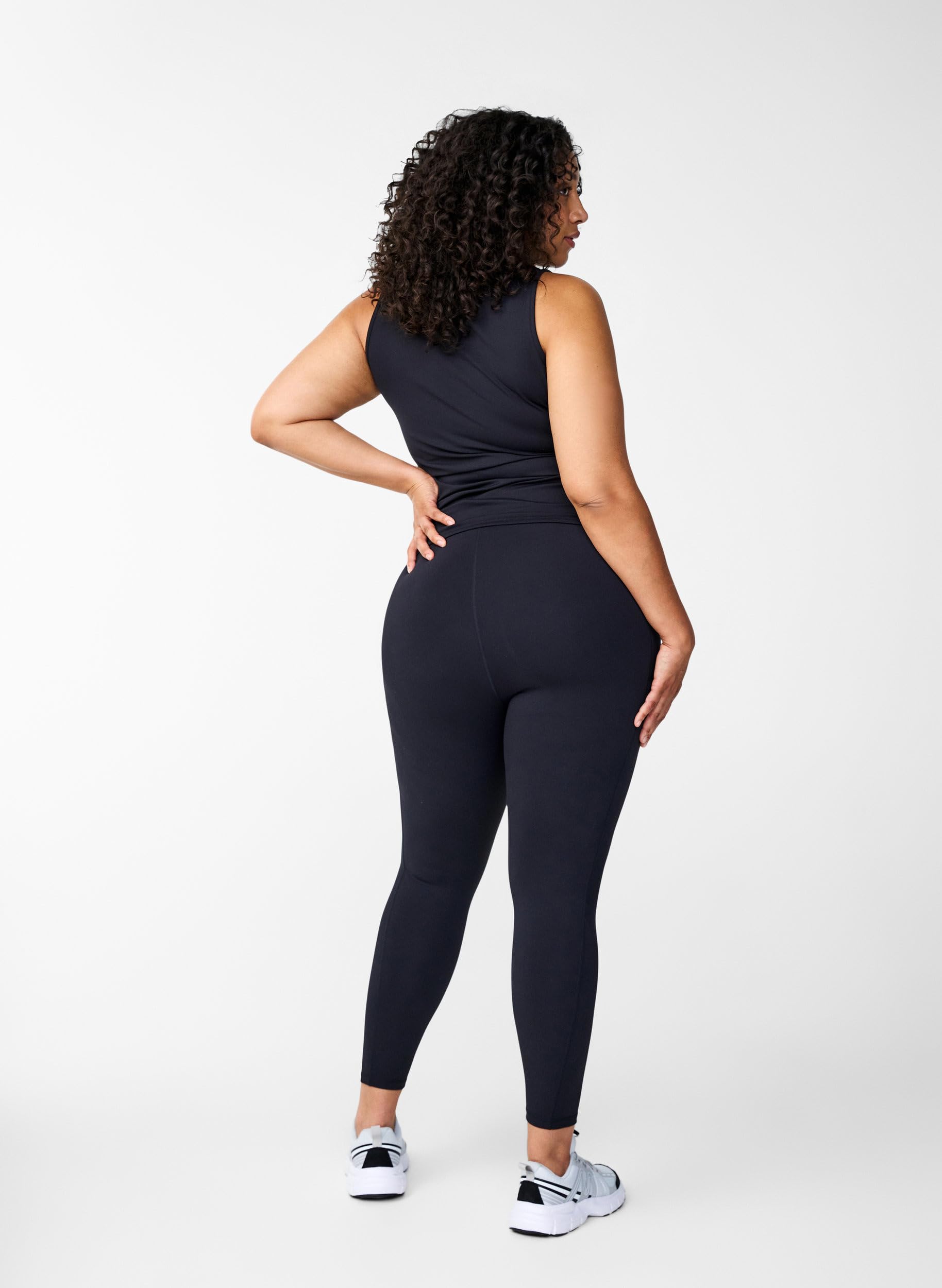 Zizzi Active Trainingstights Taschen Große Größen 42-60