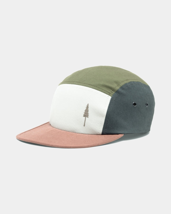 NIKIN TreeCap 5 Panel Colorblock Cap Multicolor Bio-Baumwolle