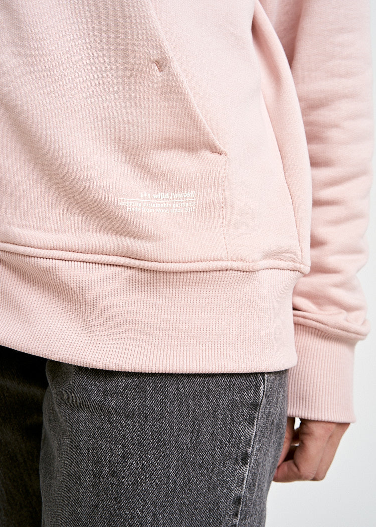 Wijld Sweatjacke Smoked Rose Damen Sweatjacke rosa Holz