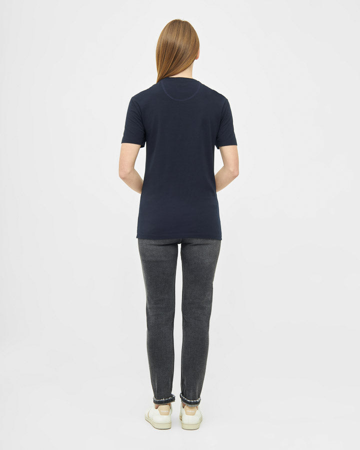 NIKIN TreeShirt Circular T-Shirt Dark Navy naNea