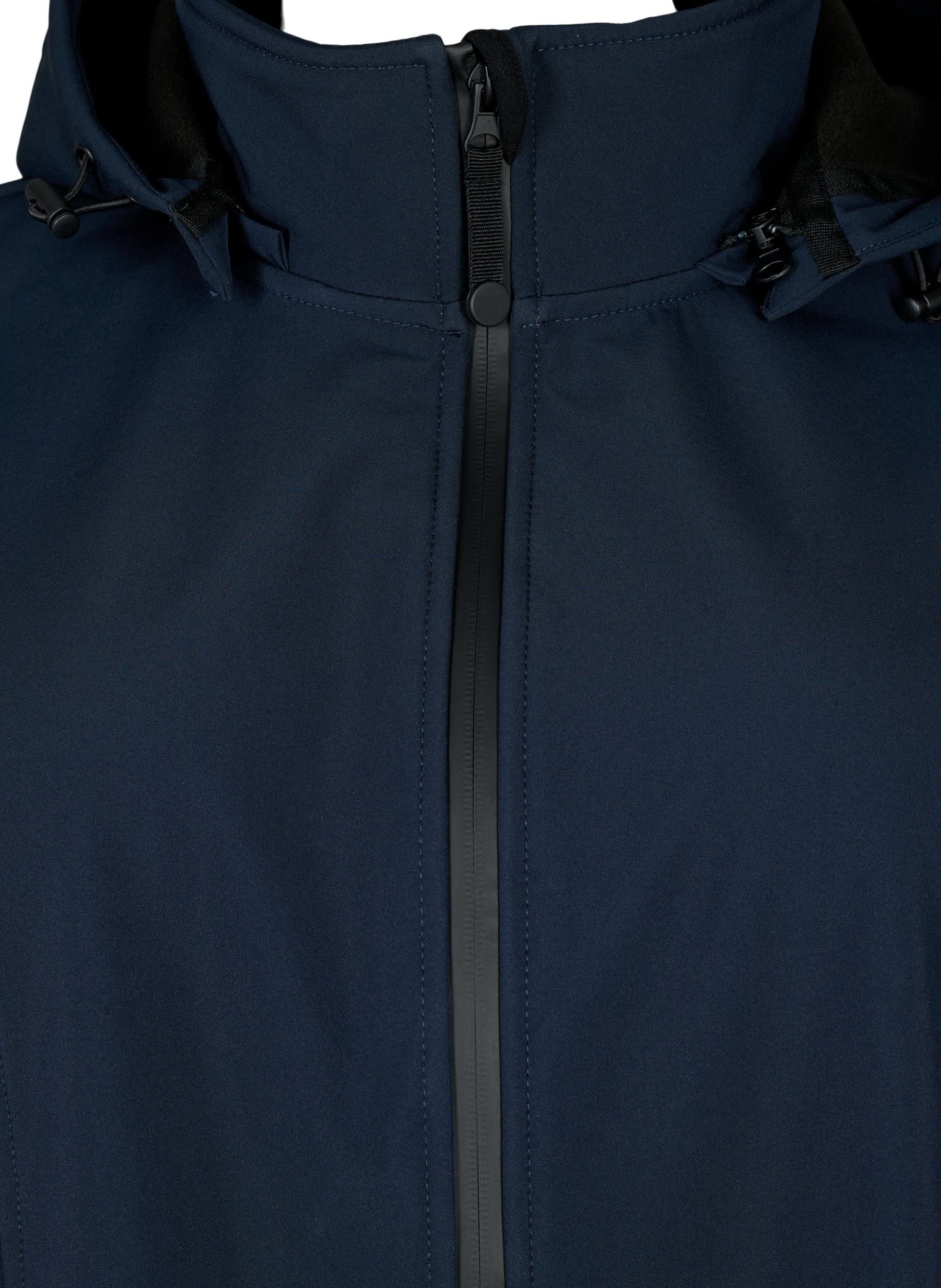 Zizzi Softshelljacke Night Sky Kurz Fleece Gr. 42-44