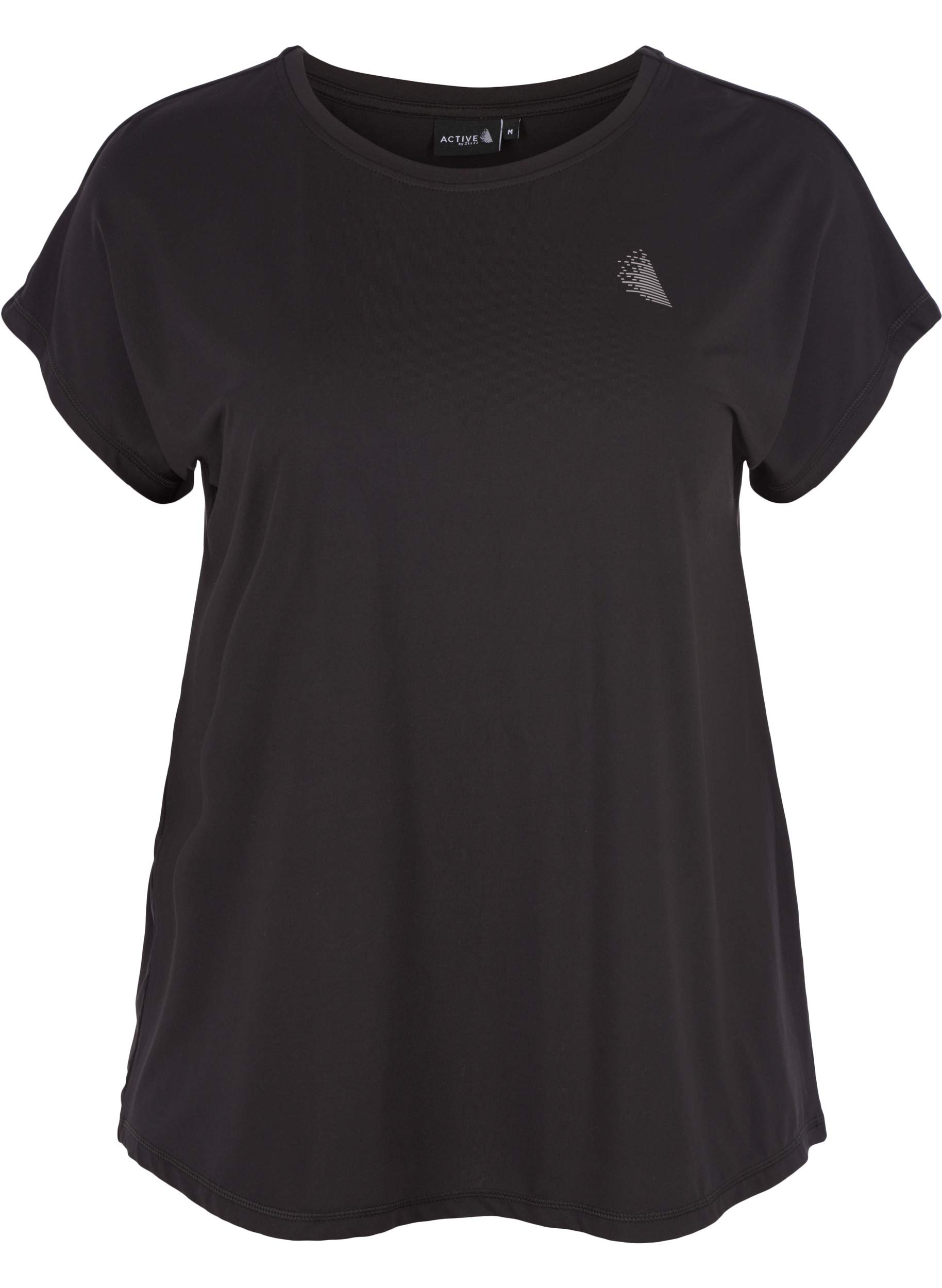 ZIZZI Activewear Sportshirt T-Shirt Kurzarm 46-48 locker