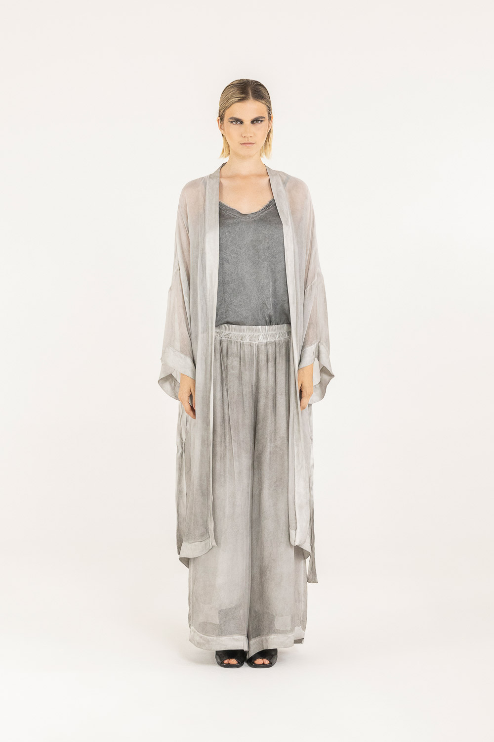Sanctamuerte Capispalla Spolverino Kimono Viskose